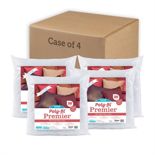 Poly Fil Premier 4ct Poly Cotton Blend Pillow Insert 30 X 30 Michaels